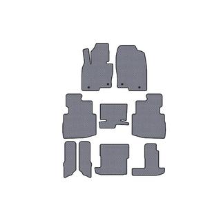 Gummimatten Carsuit (3 Reihen, 7-Sitzer, grau) Foto 1