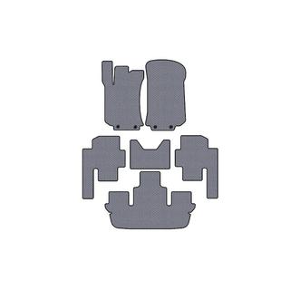 Gummimatten Carsuit (3 Reihen, grau) Mercedes R-class W251 2005-2017 Foto 1