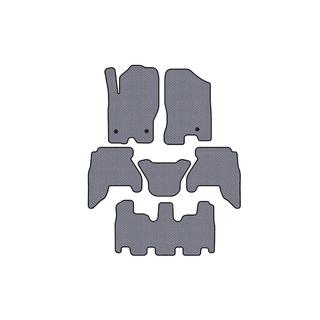 Gummimatten für den Innenraum Carsuit V1 (3 Reihen, grau, 2010-2014) Nissan Pathfinder R51 2005-2014 Foto 1