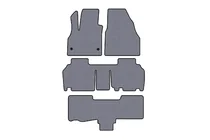 Renault Kangoo 2008–2020 Gummimatten Carsuit (3 Reihen, 5-türig/7-sitzig, grau) Foto 1