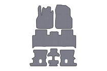 Renault Scenic/Grand 2003-2009 Gummimatten Carsuit (3 Reihen, grau) Foto 1