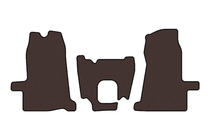 Ford Transit 2000–2014 Gummimatten Carsuit (2000-2006, 1+1, Schaltgetriebe, braun) Foto 1