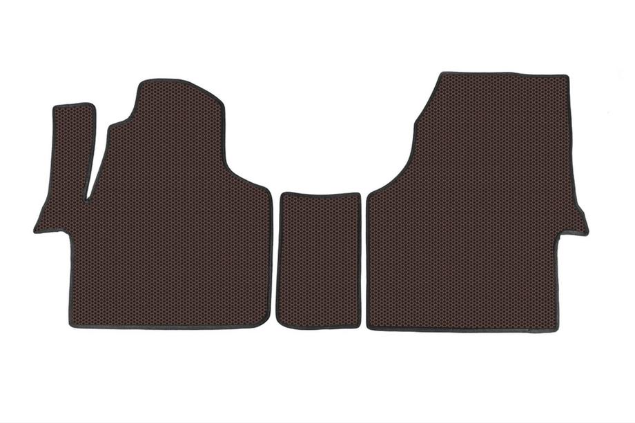 Volkswagen Crafter 2006-2016 Gummimatten Carsuit V1 (Braun) Image