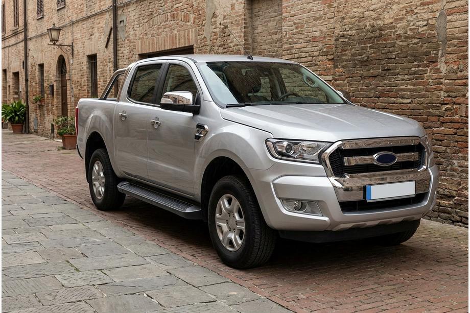 Ford Ranger 2011–2022 Trittbretter Allmond Black (2 Stk., Aluminium) Image