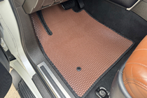 Toyota Land Cruiser 200 2007-2021 Gummimatten Carsuit (2007-2012, braun) Foto 5