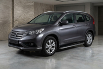 Honda CRV 2012-2016 Trittbretter Maydos V1 (2 Stk., Aluminium & Edelstahl) Foto 1