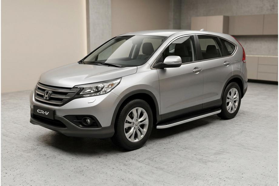 Honda CRV 2012-2016 Seitenschweller Tayga Grey (2 Stk., Aluminium) Image
