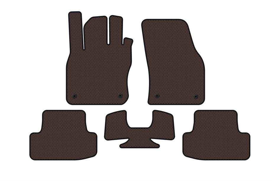 Audi Q2 2016- Gummimatten Carsuit (Braun) Image