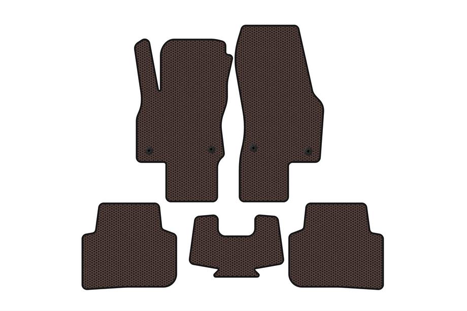 Audi Q3 2019–2025 Gummimatten Carsuit (Braun) Image