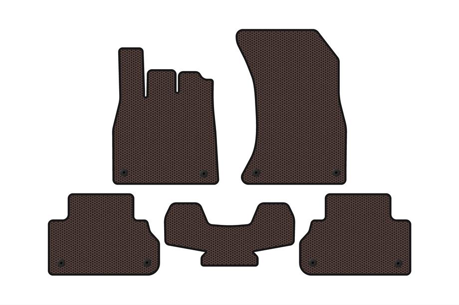 Audi Q5 2017-2025 Gummimatten Carsuit (Braun) Image