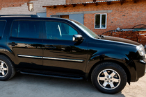 Honda Pilot 2008-2015 Trittbretter Allmond Black (2 Stk., Aluminium) Foto 3