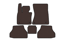 BMW X6 E71 2008–2014 Gummimatten Carsuit V-2 (Braun) Foto 1