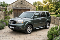 Honda Pilot 2008-2015 Seitenschweller Sunrise (2 Stk., Aluminium) Foto 1