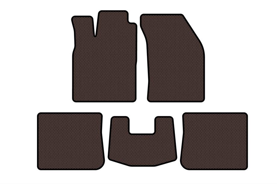 Chery Elara/Alia/Fora/A5 2006- Gummimatten Carsuit (SD, Braun) Image