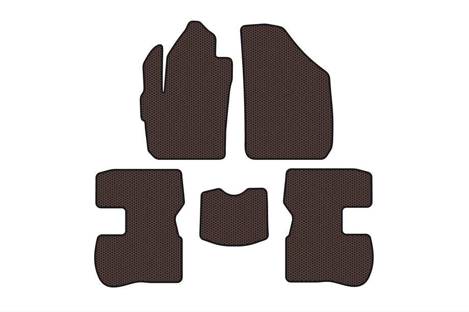 Chery Kimo 2007-2015 Gummimatten Carsuit (Braun) Image