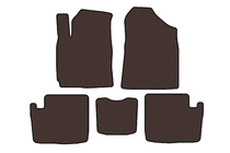 Chery Tiggo 1 2005-2016 Gummimatten Carsuit (2005-2009, braun) Foto 1