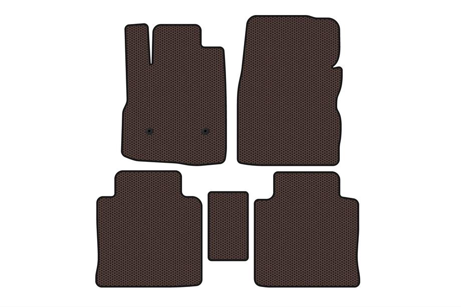 Chevrolet Equinox 2009-2016 Gummimatten Carsuit (2009-2015, braun) Image
