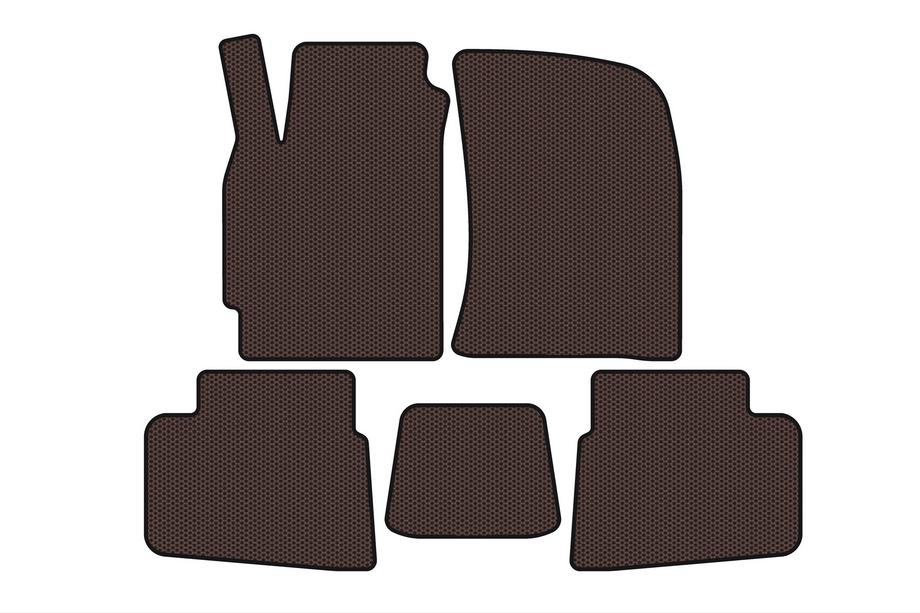 Chevrolet Evanda 2000-2006 Gummimatten Carsuit (Braun) Image