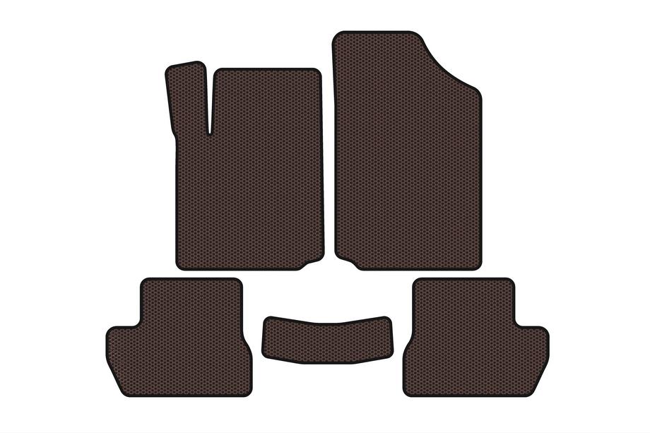 Citroen C-2 2003-2009 Gummimatten Carsuit (Braun) Image