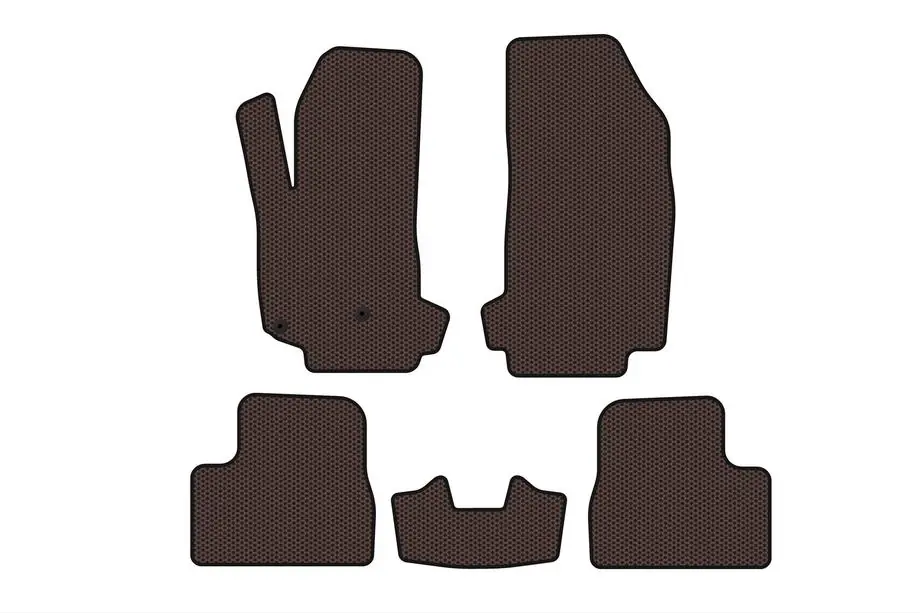 Citroen DS-3 2009-2016 Gummimatten Carsuit V-2 (Braun) Image