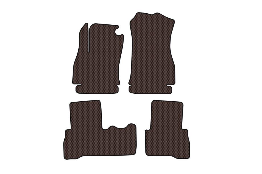 Citroen Nemo 2007-2017 Gummimatten Carsuit (Braun) Image