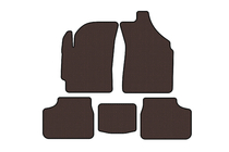 Daewoo Matiz 1998-2008 Gummimatten Carsuit (Braun) Foto 1