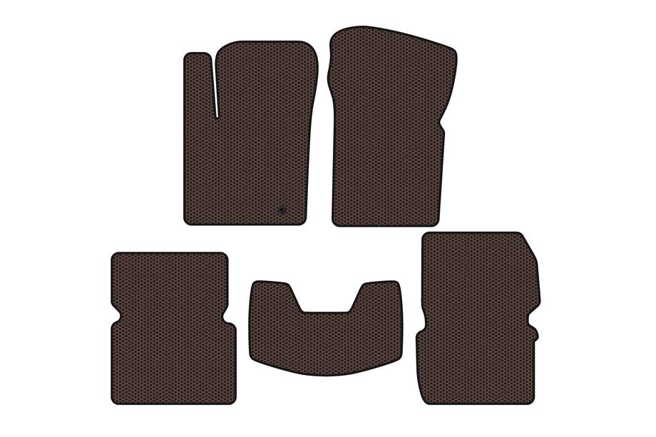 Dodge Avenger 2007-2014 Gummimatten Carsuit (Braun) Image