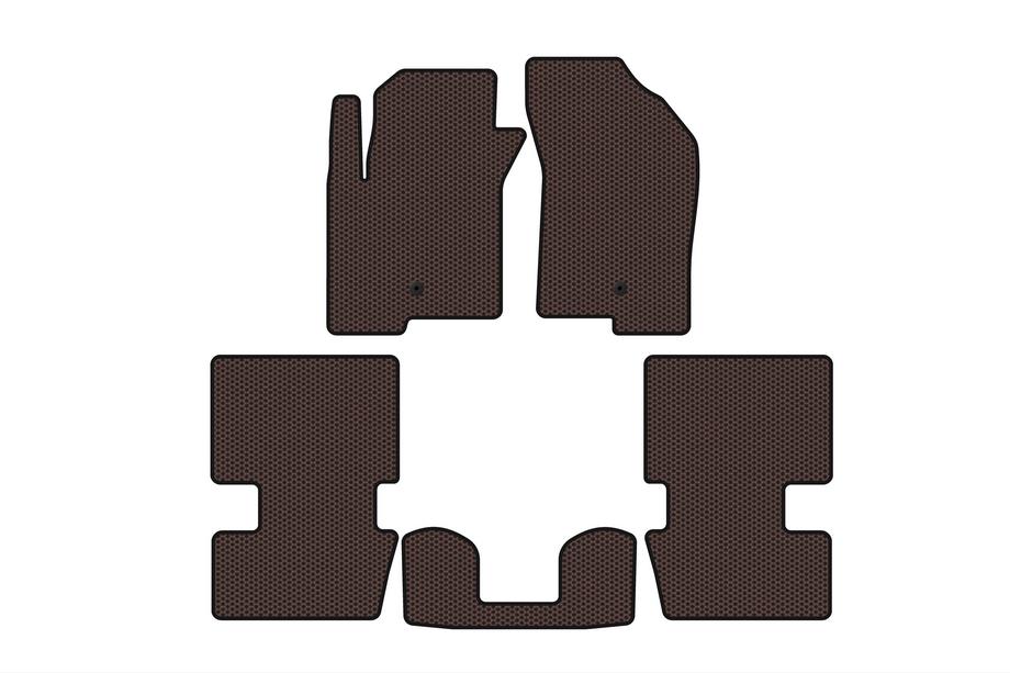 Dodge Caliber 2006-2011 Gummimatten Carsuit (HB, braun) Image