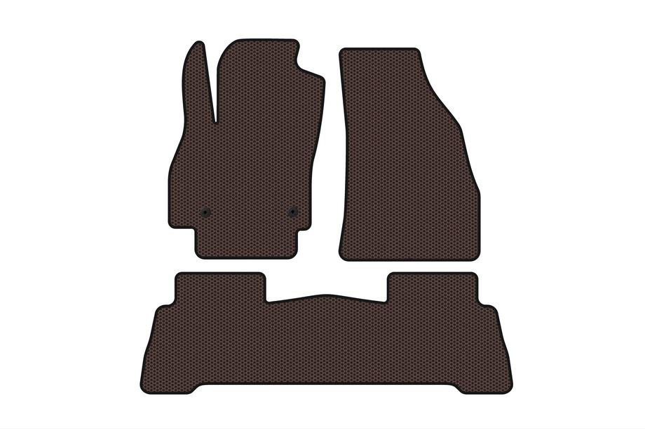 Fiat Fiorino/Qubo 2008-2024 Gummimatten Carsuit (Für Fiorino, Braun) Foto 1