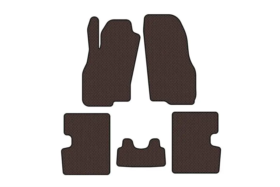 Fiat Punto Grande/EVO 2006-2018 Gummimatten Carsuit (HB, 5-Türer, Vor-Facelift, braun) Foto 1