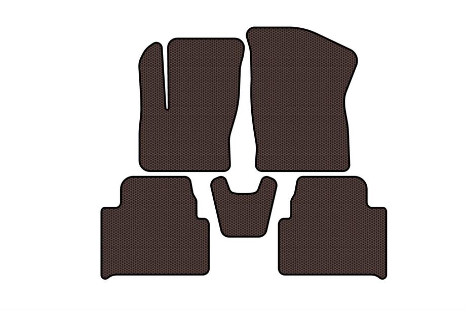 Ford C-Max 2004-2010 Gummimatten Carsuit (Braun) Image