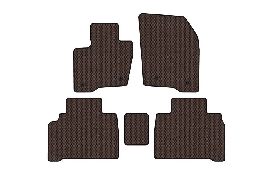 Ford Galaxy 2015- Gummimatten Carsuit (HB, braun) Image
