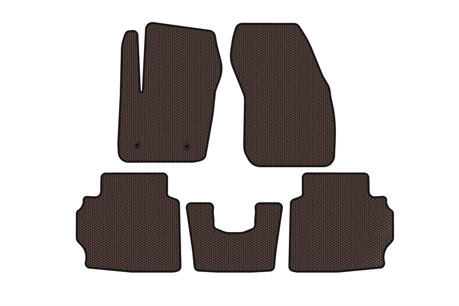 Ford Mondeo 2014-2022 Gummimatten Carsuit (LB, Braun) Image