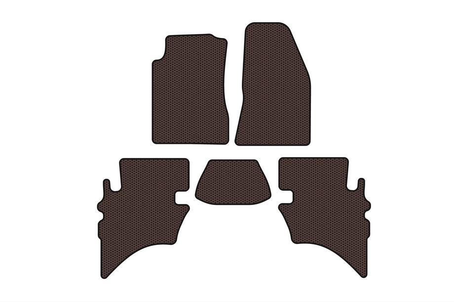 Ford Ranger 2002-2006 Gummimatten Carsuit (Braun) Image