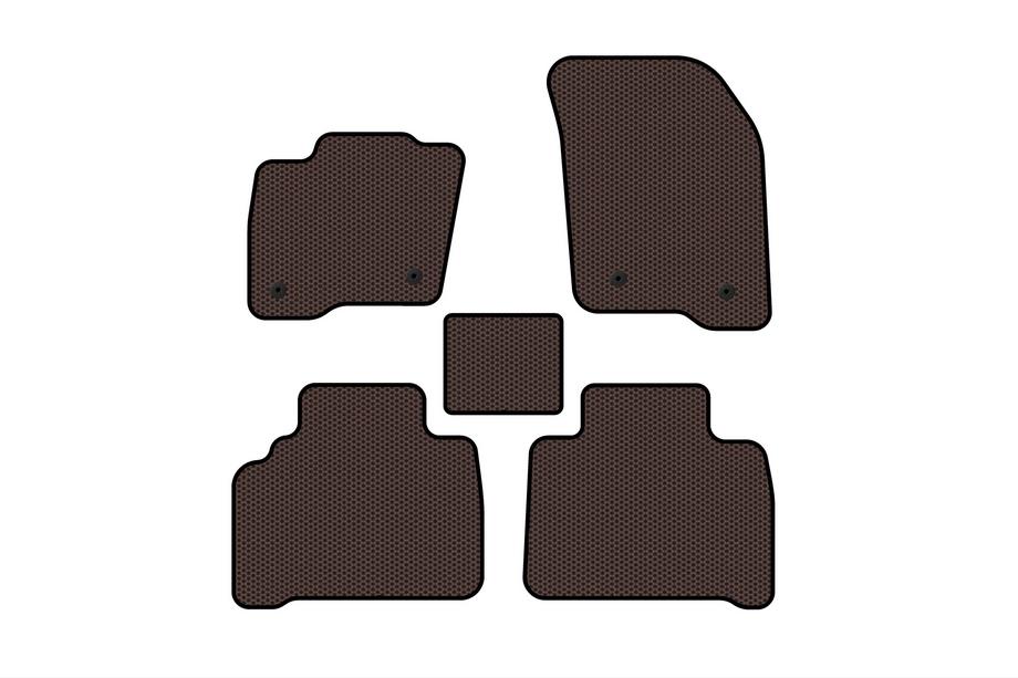 Ford S-Max 2015- Gummimatten Carsuit (Braun) Image