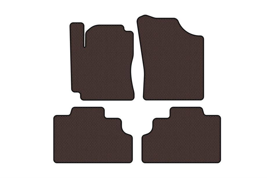 Geely CK-2 2008-2016 Gummimatten Carsuit (SD, Braun) Image