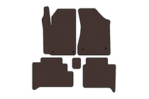 Geely GC-5 2010-2015 Gummimatten Carsuit (HB, braun) Foto 1