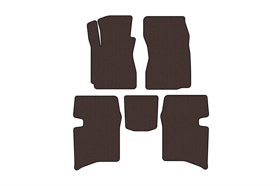 Geely MK 2006-2014 Gummimatten Carsuit (SD, Braun) Image