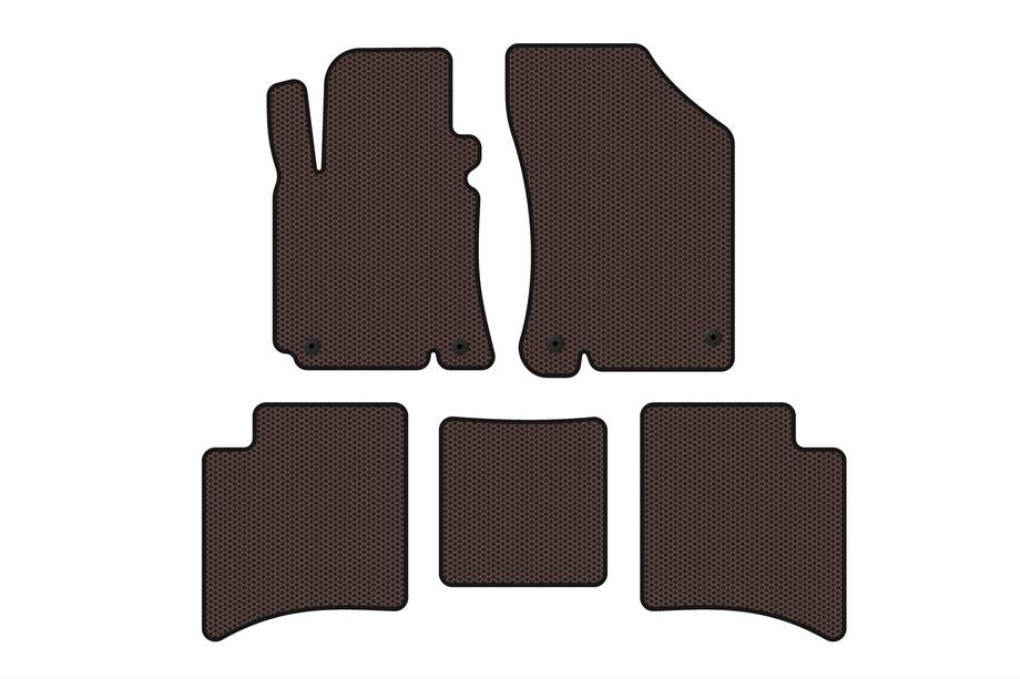 Geely MK Cross 2010-2016 Gummimatten Carsuit (Braun) Image