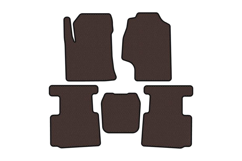 GreatWall Haval H2 2014-2021 Gummimatten Carsuit (Braun) Image