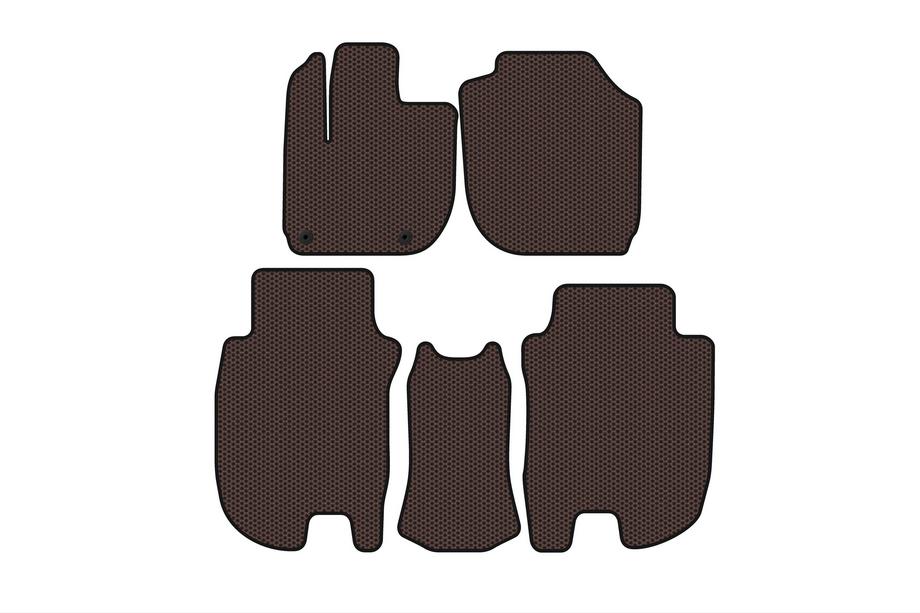 Honda HR-V 2014-2021 Gummimatten Carsuit (Braun) Image