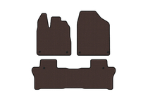 Honda Pilot 2015-2022 Gummimatten Carsuit (2 Reihen, braun) Foto 1