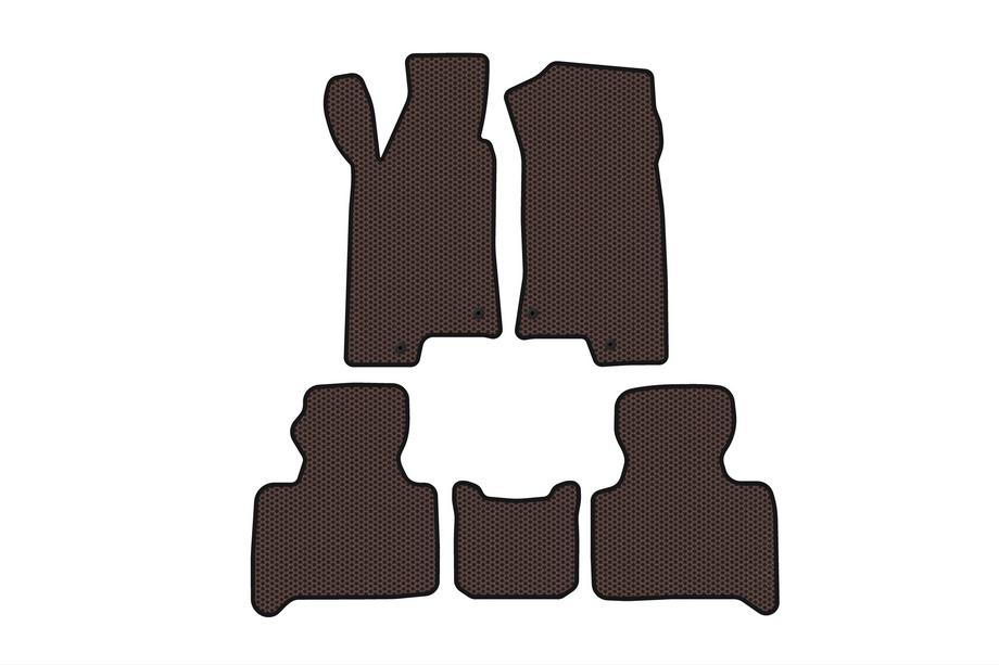 Hummer H3 2005-2010 Gummimatten Carsuit (Braun) Image