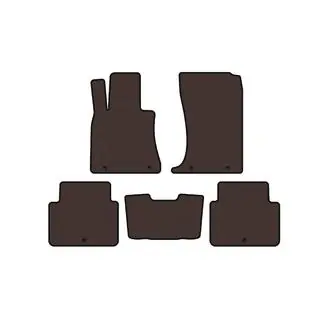 Gummimatten Carsuit (SD, Braun)