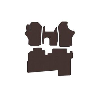 Gummimatten Carsuit (2004-2007, 2 Reihen, 8-Sitzer, braun) Hyundai H200, H1, Starex 1998-2007 Foto 1