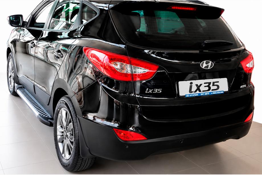 Hyundai IX-35 2010-2015 Seitenschweller Line (2 Stk., Aluminium) Image