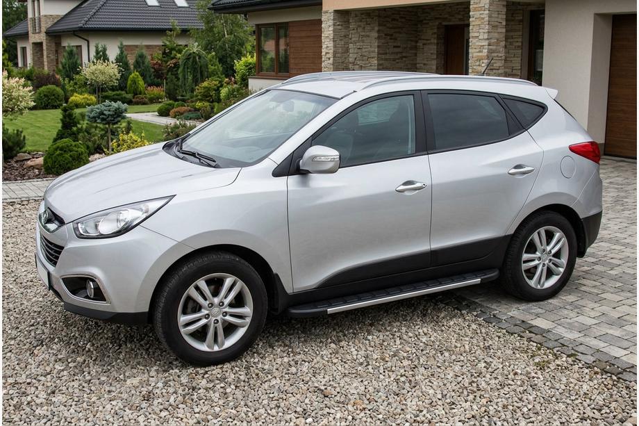 Hyundai IX-35 2010-2015 Trittbretter Duru (2 Stk., Aluminium) Image