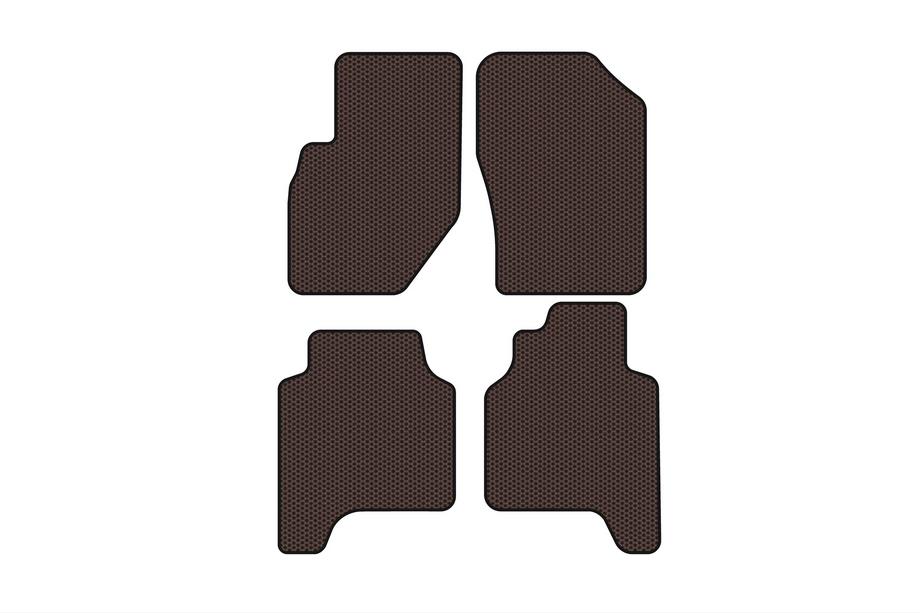 Hyundai Terracan 2001-2007 Gummimatten Carsuit (Braun) Image