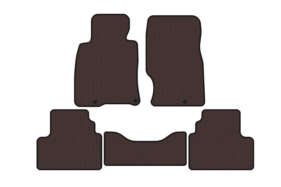 Infiniti G25/G35/37 (V36/CV36) 2006-2015 Gummimatten Carsuit (G25-G35, SD, braun) Image