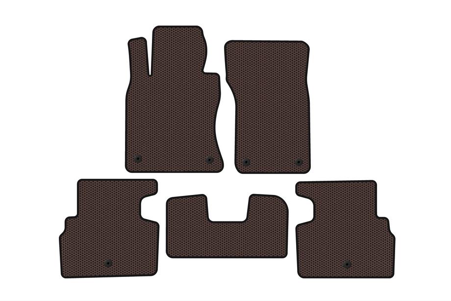 Infiniti Q50/Q60 2013-2024 Gummimatten Carsuit (SD, Braun) Foto 1